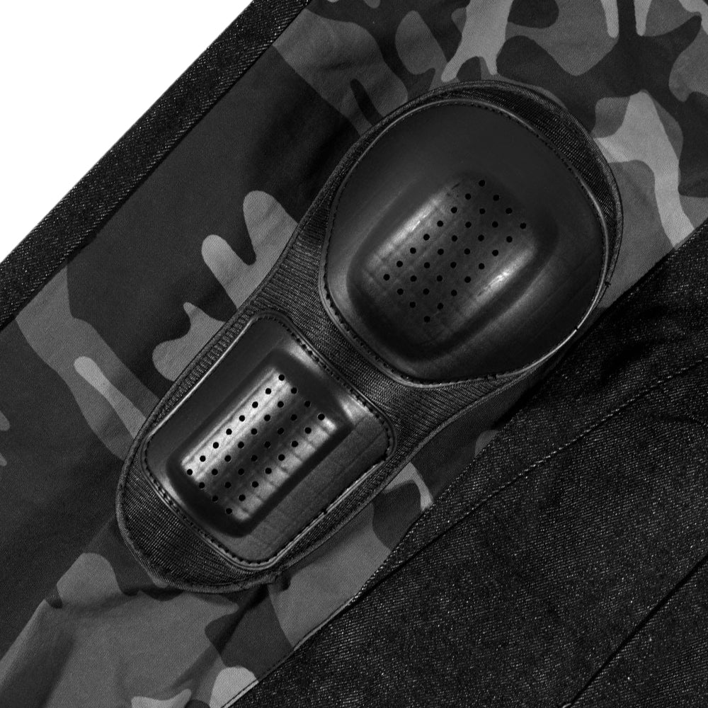 Mudcamo 3/4th Capri Padded Denim