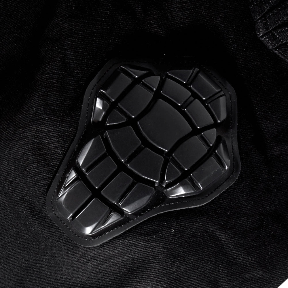 Nocturne Leather 3/4 Capri Padded Denim