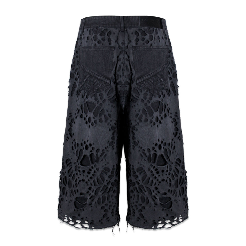 Burnedweb 3/4th Capri Denim