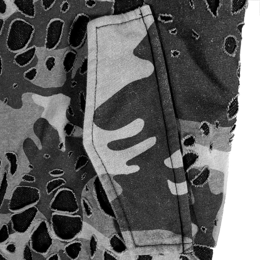 Mudcamo Burnedweb Denim Bomber