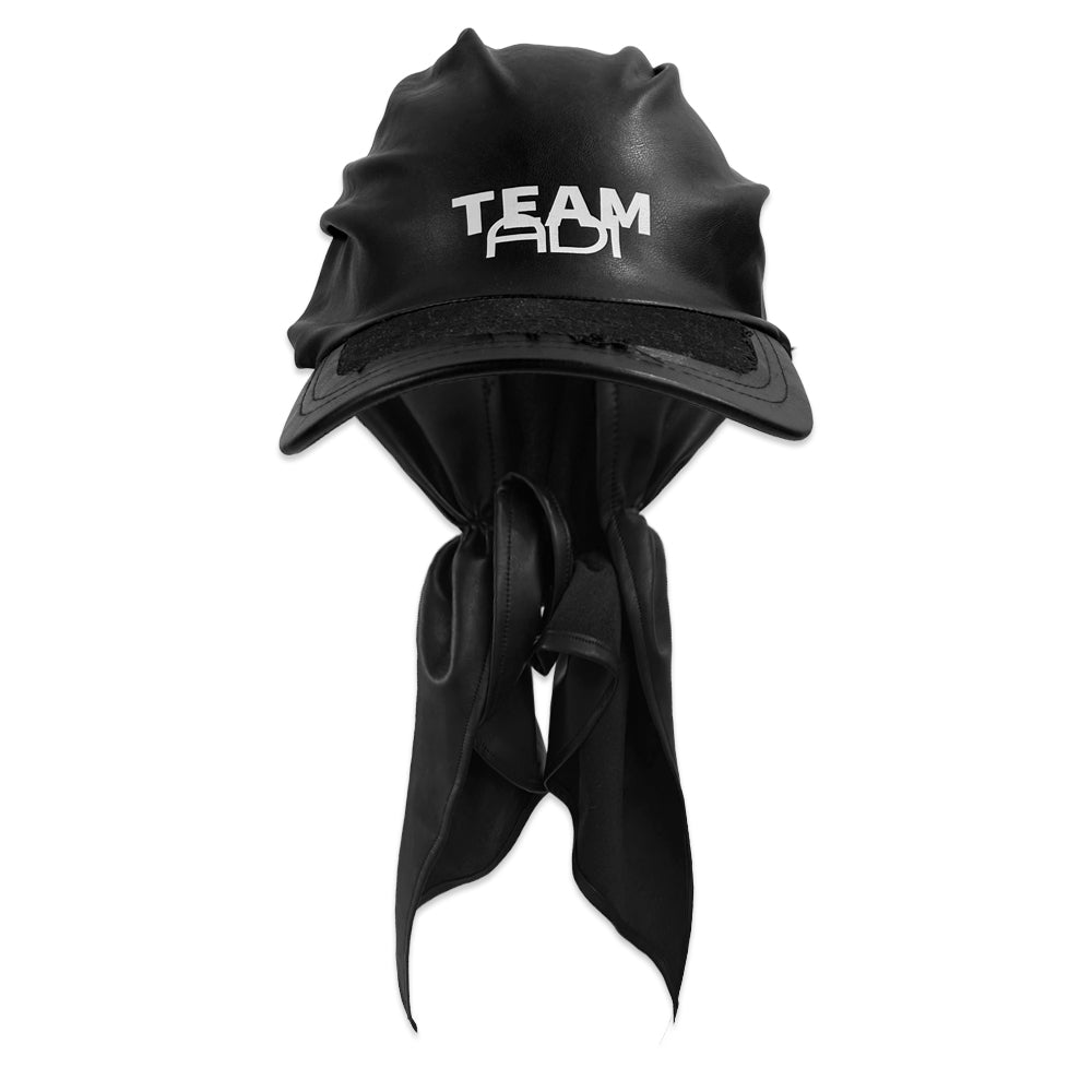 Team ADI Leather Tieable Headscarf Cap
