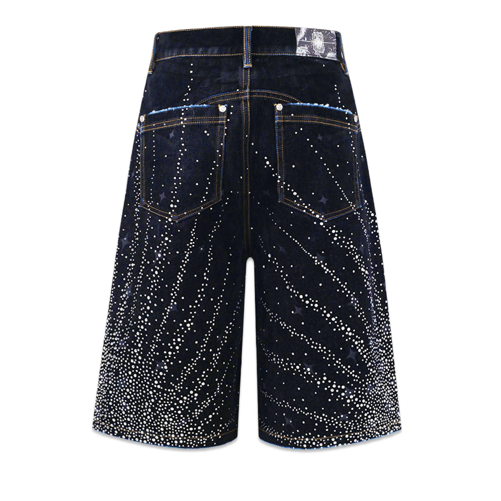 20k Diamond Starlight Denim Shorts