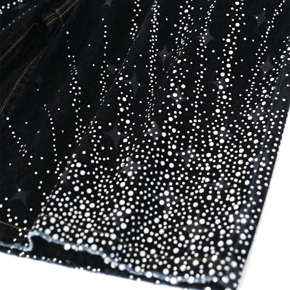 20k Diamond Starlight Denim Shorts