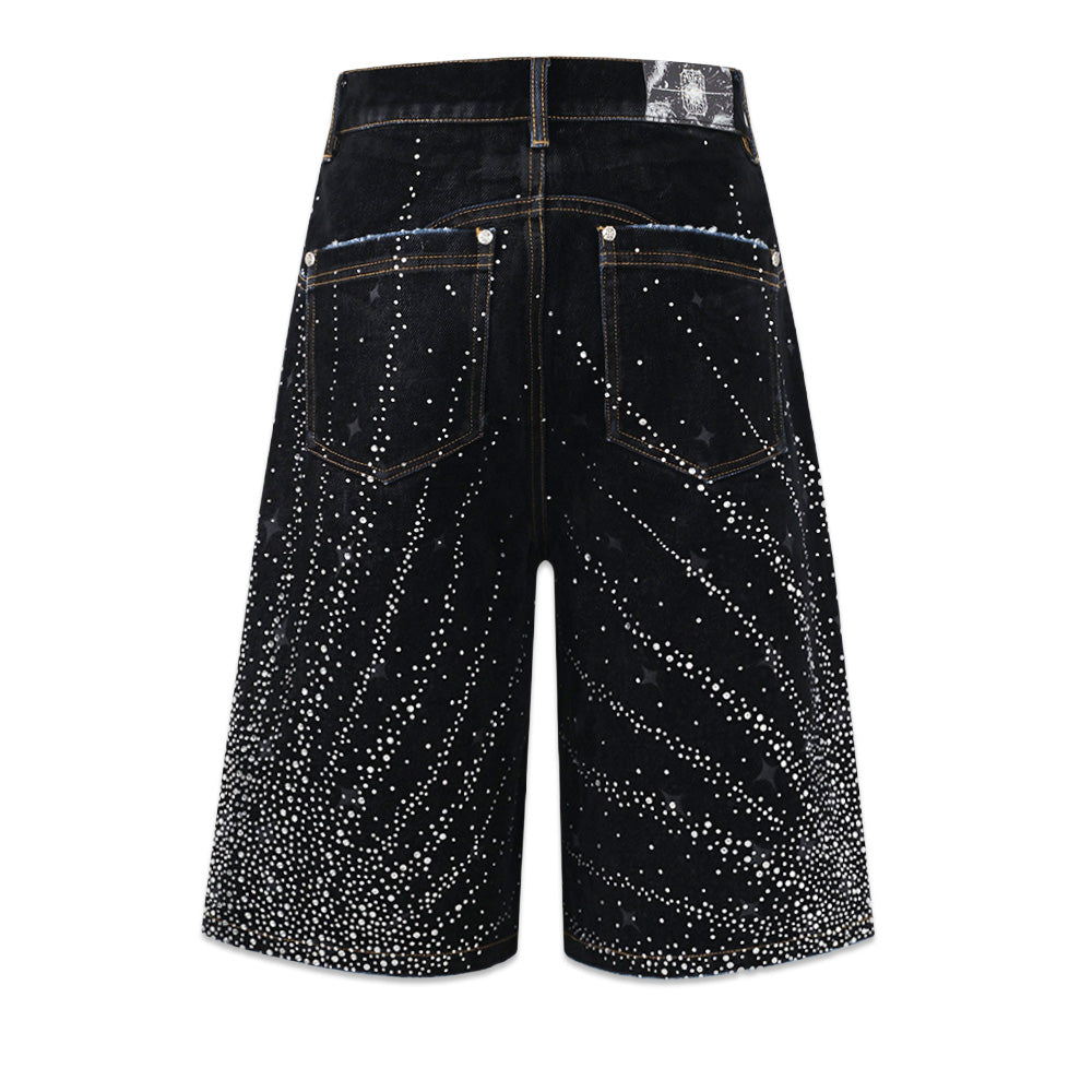 20k Diamond Starlight Denim Shorts
