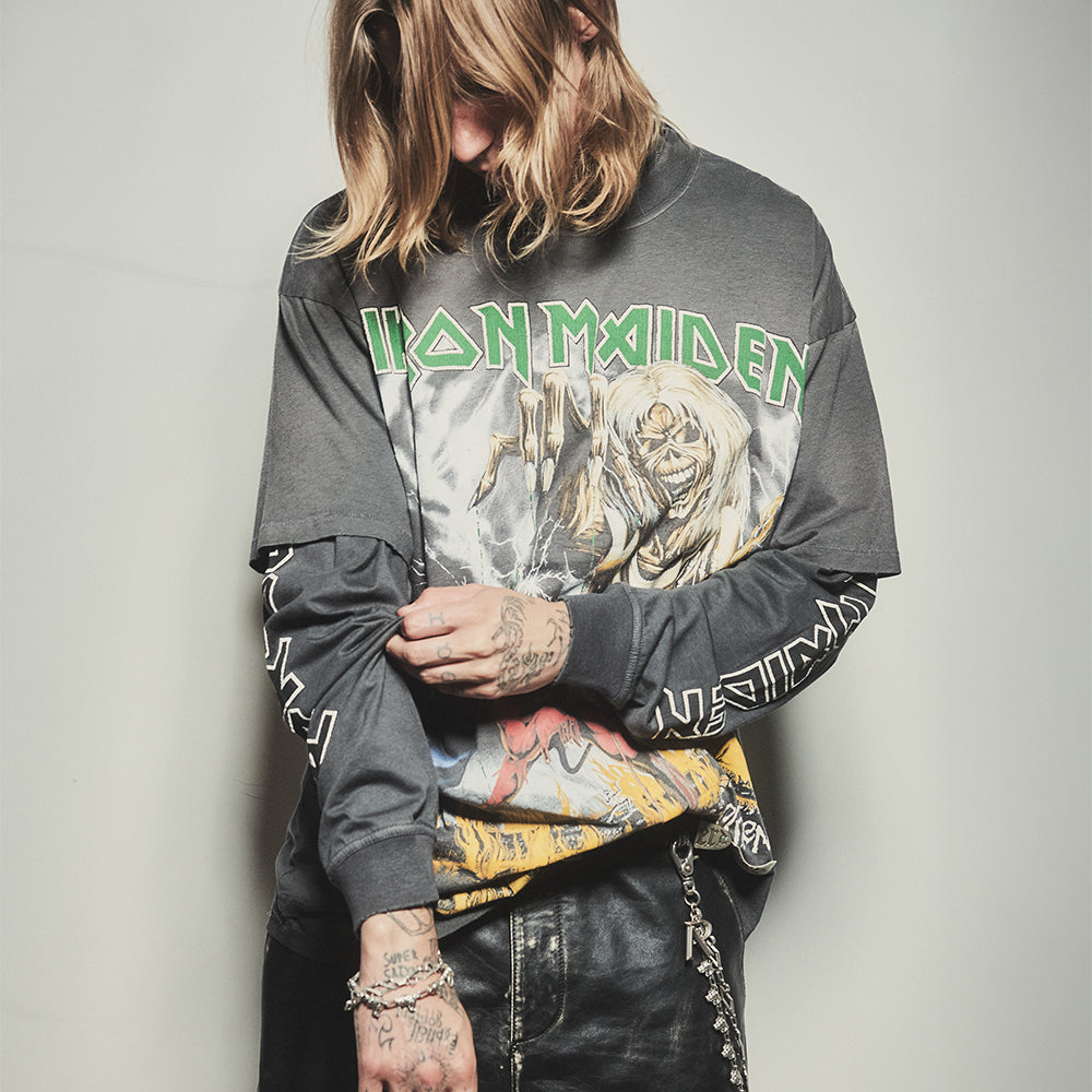 Iron Maiden Number of The Beast LS T-Shirt