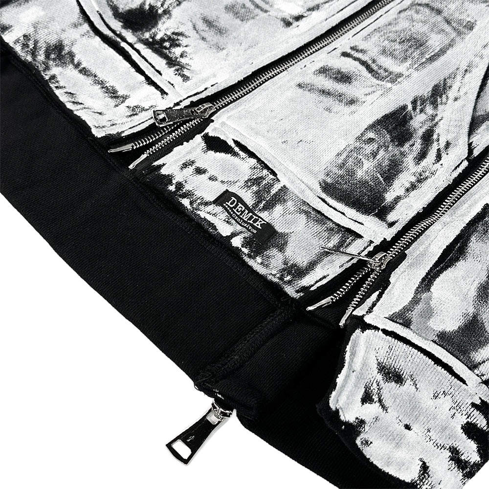 Black Swan Triple Zip Hoodie