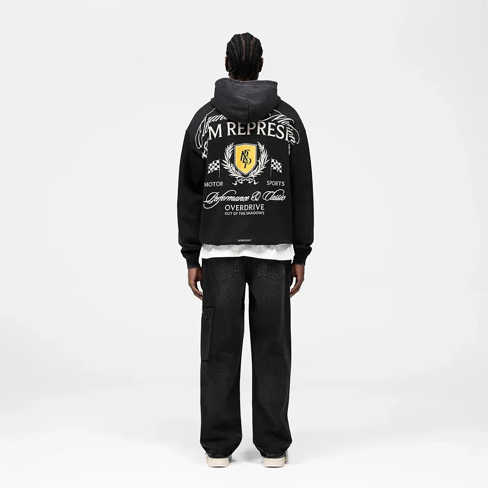 Represent Crest Hoodie - REPRESENT - VENTURER