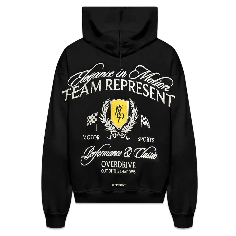 Represent Crest Hoodie - REPRESENT - VENTURER