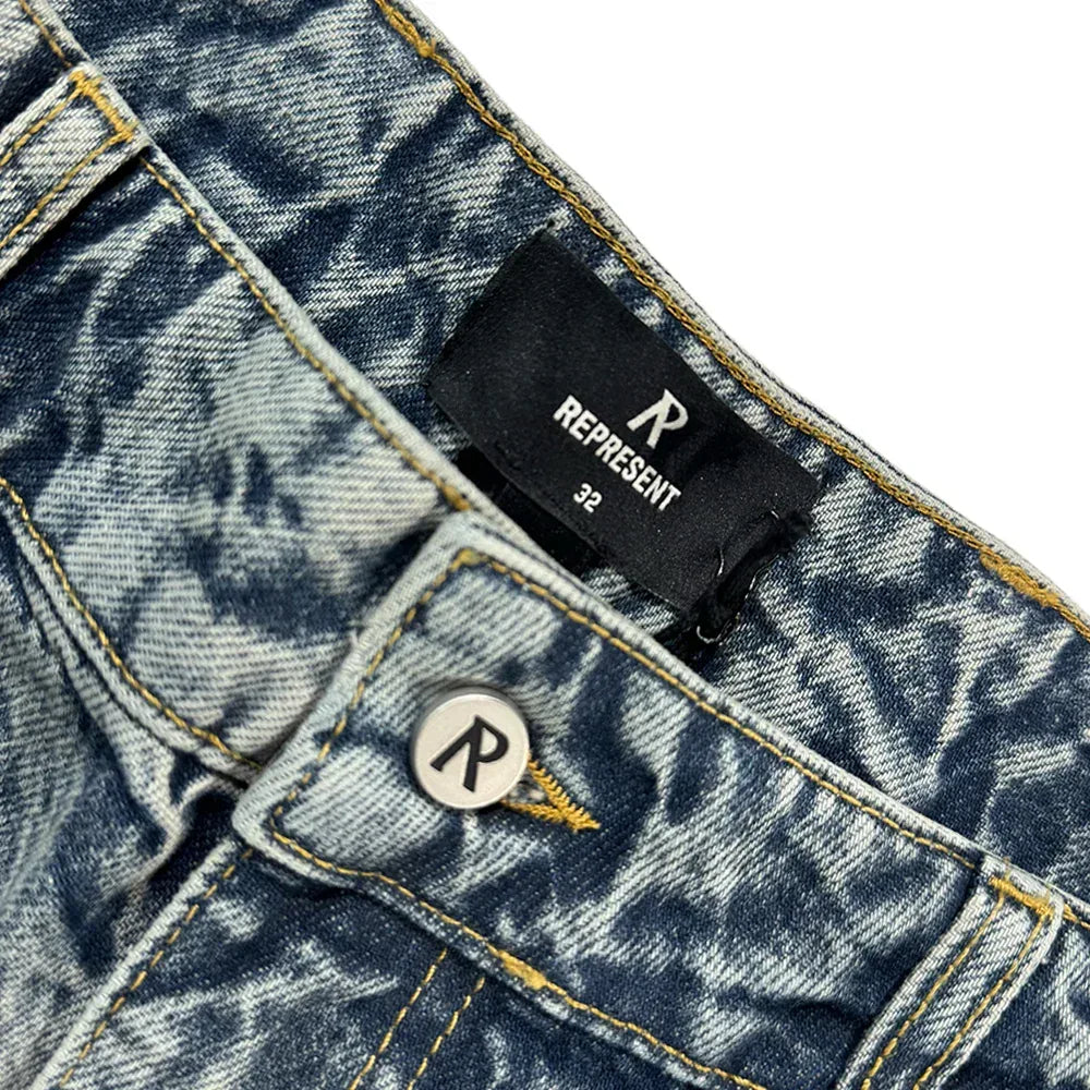 R3 Distressed Denim - REPRESENT - VENTURER