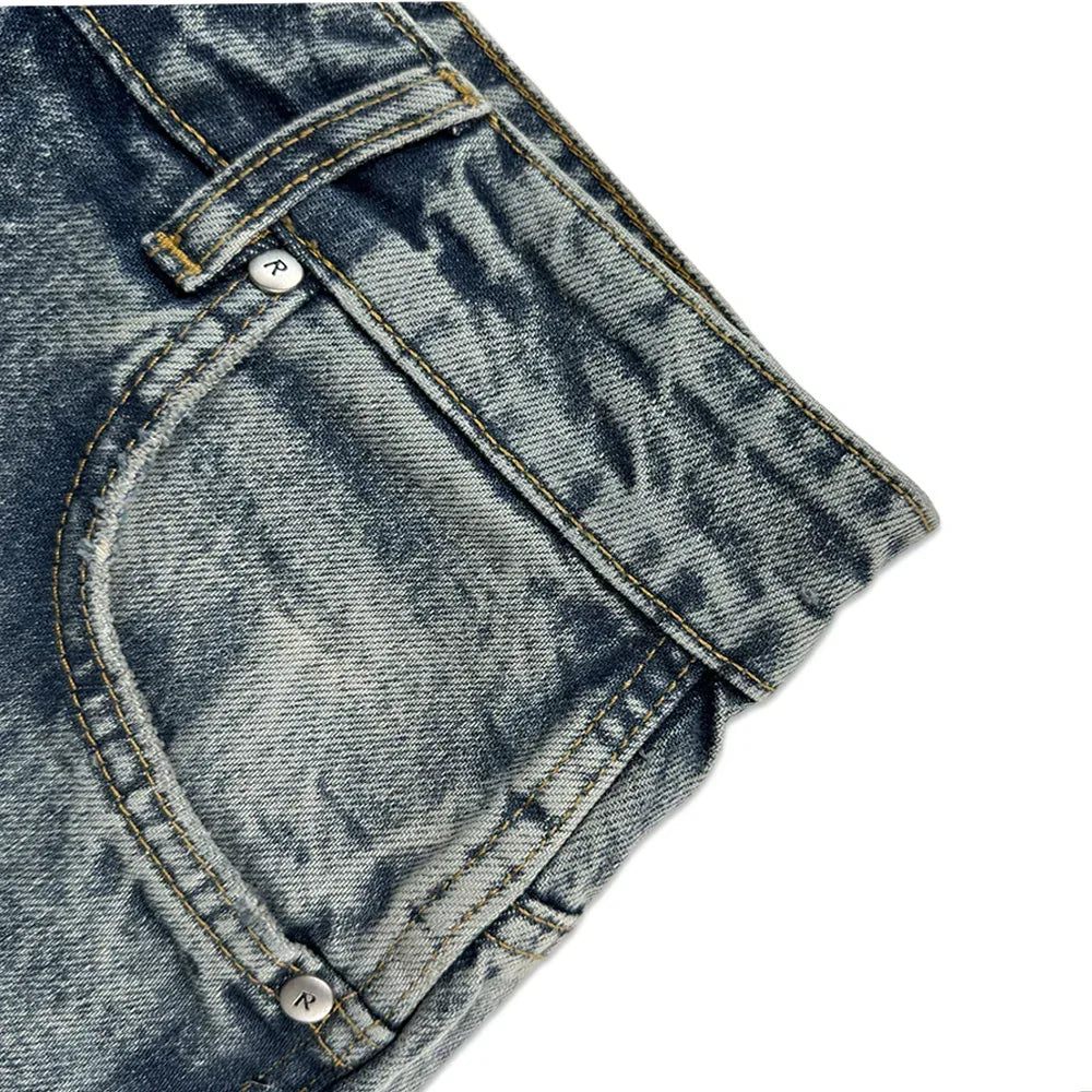 R3 Distressed Denim - REPRESENT - VENTURER
