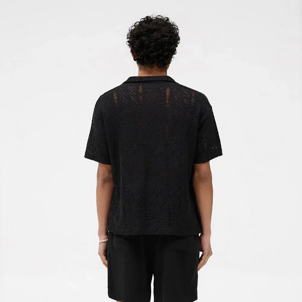 All Over Crochet Shirt - REPRESENT - VENTURER