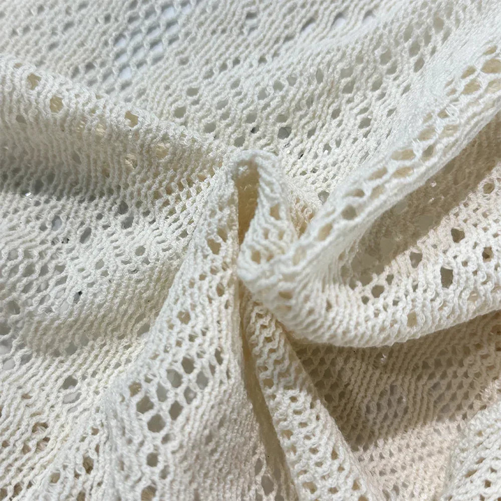 All Over Crochet Shirt - REPRESENT - VENTURER