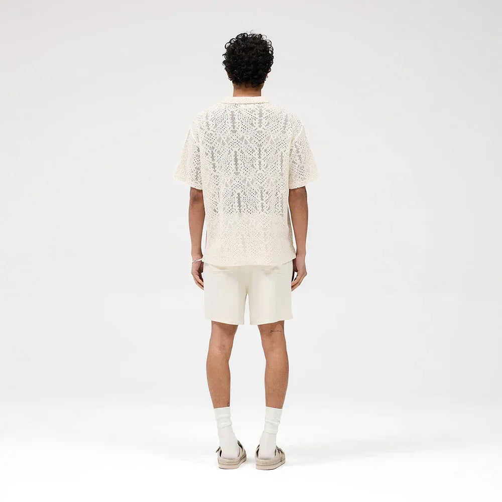 All Over Crochet Shirt - REPRESENT - VENTURER
