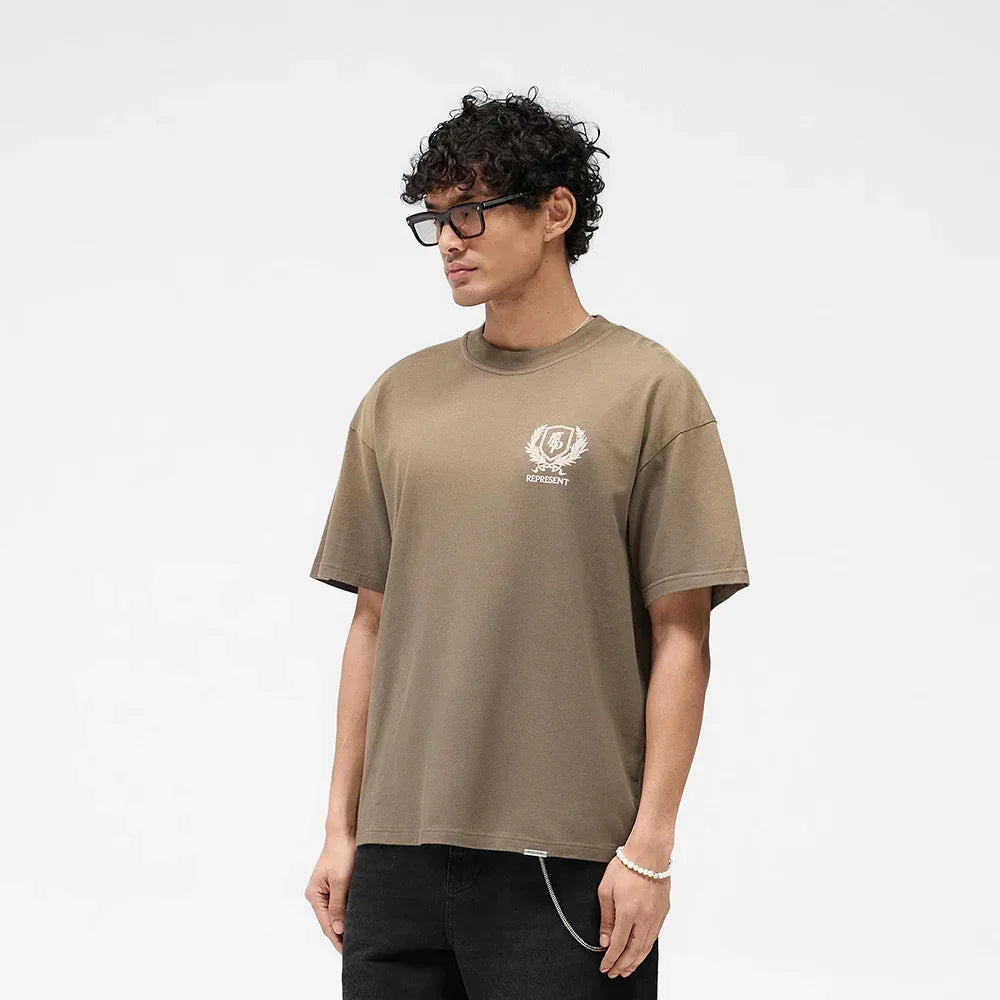 Represent Crest T-Shirt - REPRESENT - VENTURER