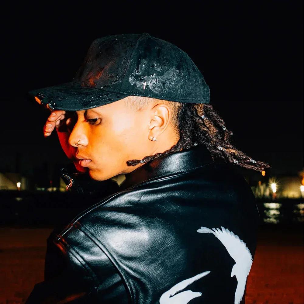 LAST NEST ブラックキャップ LAST NEST(ラストネスト)商品ページ - Coating Cap - Black - VENTURER