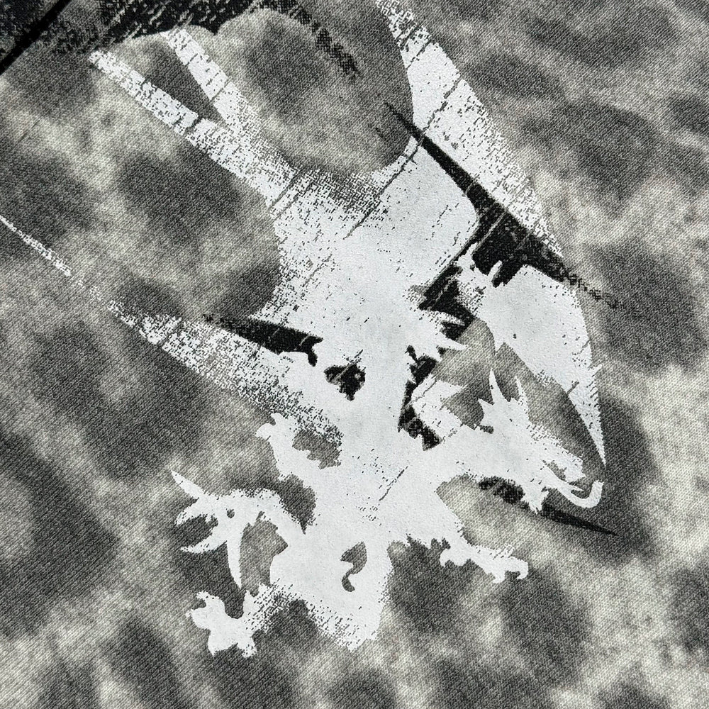 Leopard Royal Knight Club Waxed Hoodie