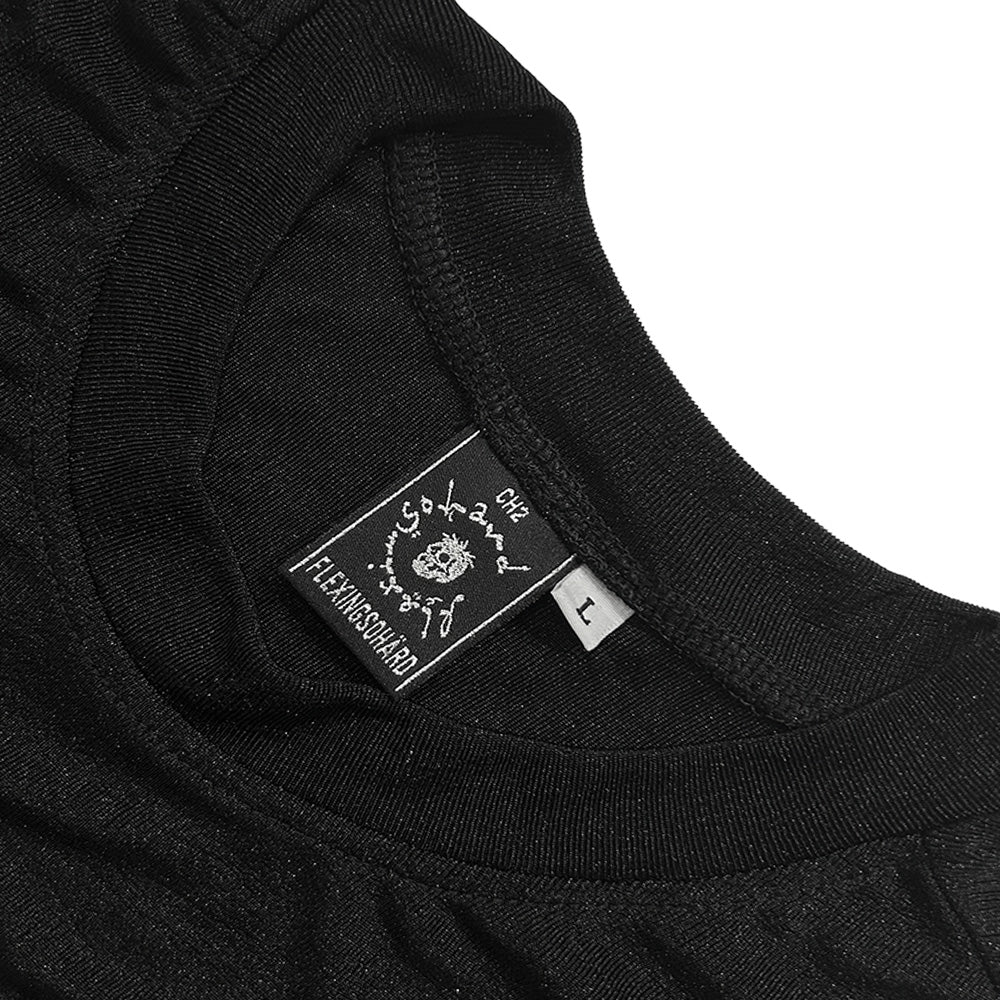 ＜/２ Moreflex Rhinestone Skull T-Shirt