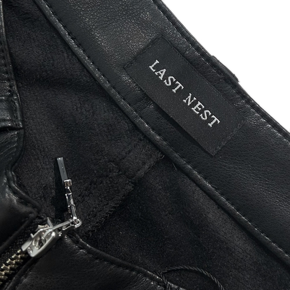 Faux Leather Cargo Pants V2
