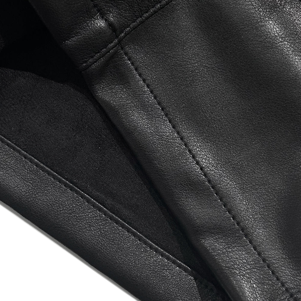 Faux Leather Cargo Pants V2