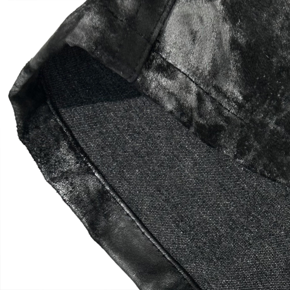 Leather Tie-Dye Shirts