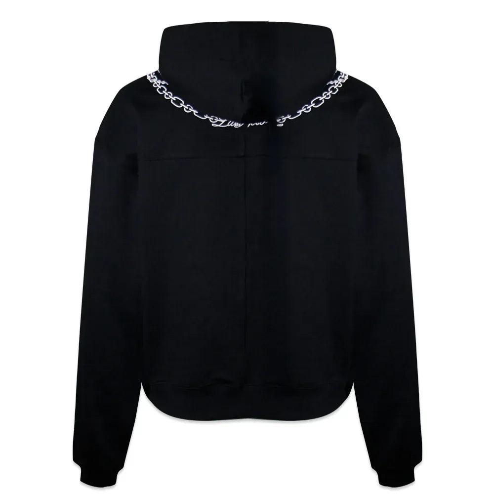 LAST NEST(ラストネスト)商品ページ - Necklace Hoodie - Black