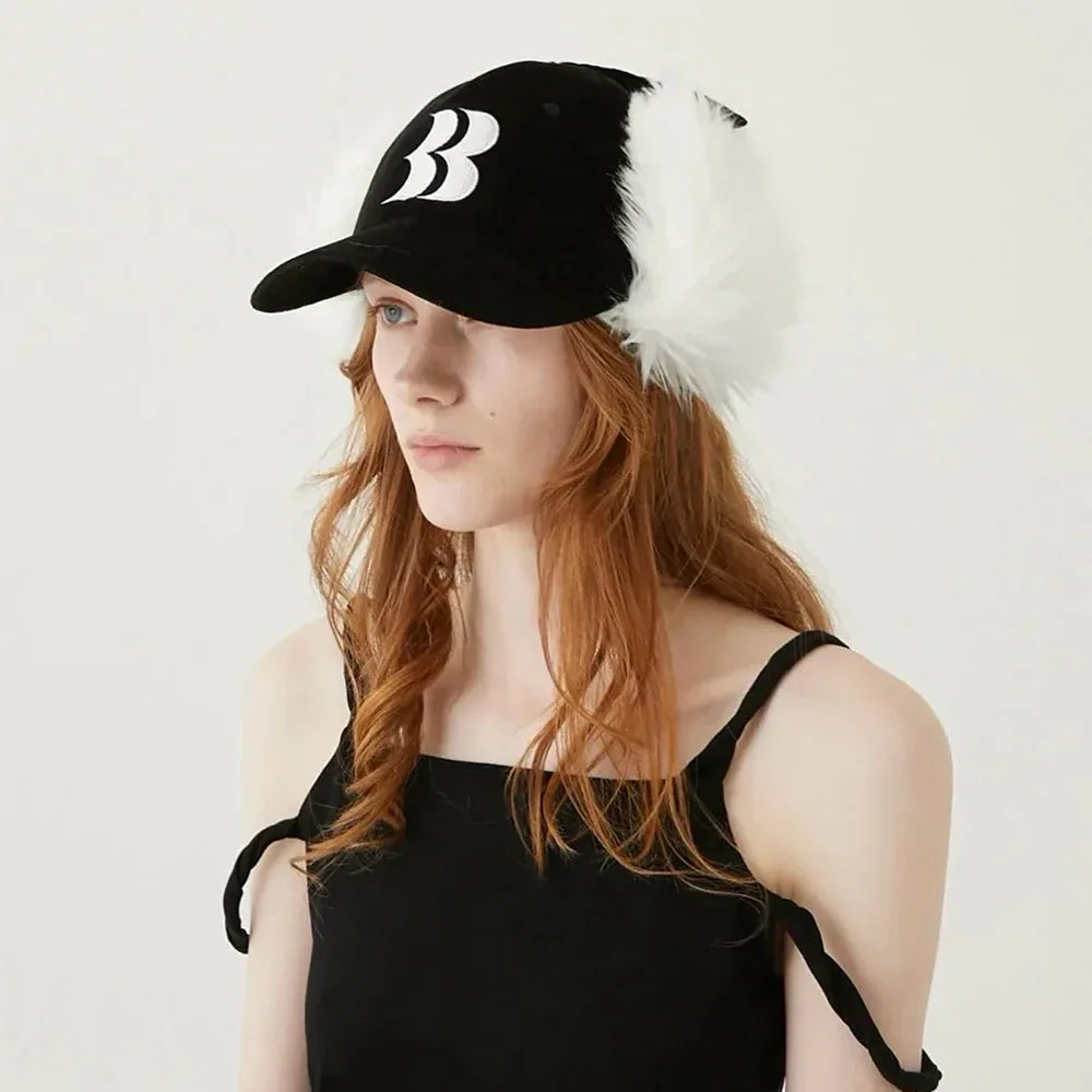 BASICKS(ベイシックス)商品ページ - BB Logo Flight Cap - Black