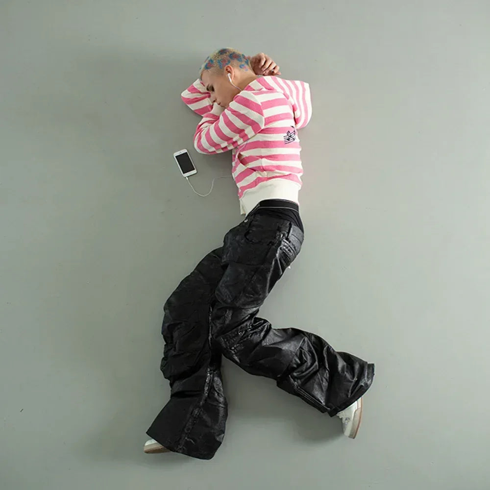 CH2 (シーエイチツー)商品ページ - ＜/2Black Waxed Jeans - Black