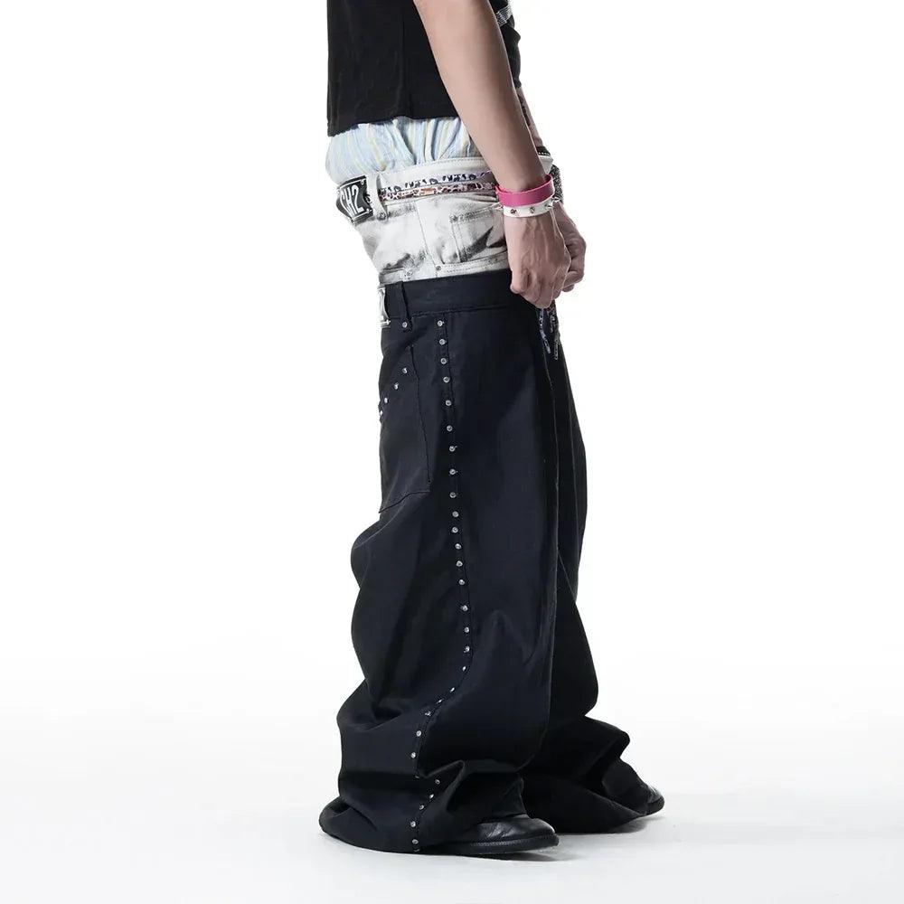 CH2 (シーエイチツー)商品ページ - ＜/2Double Waist Jeans - Black