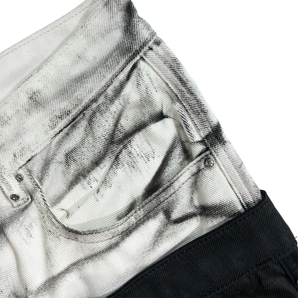 ＜/２ Double Waist Jeans