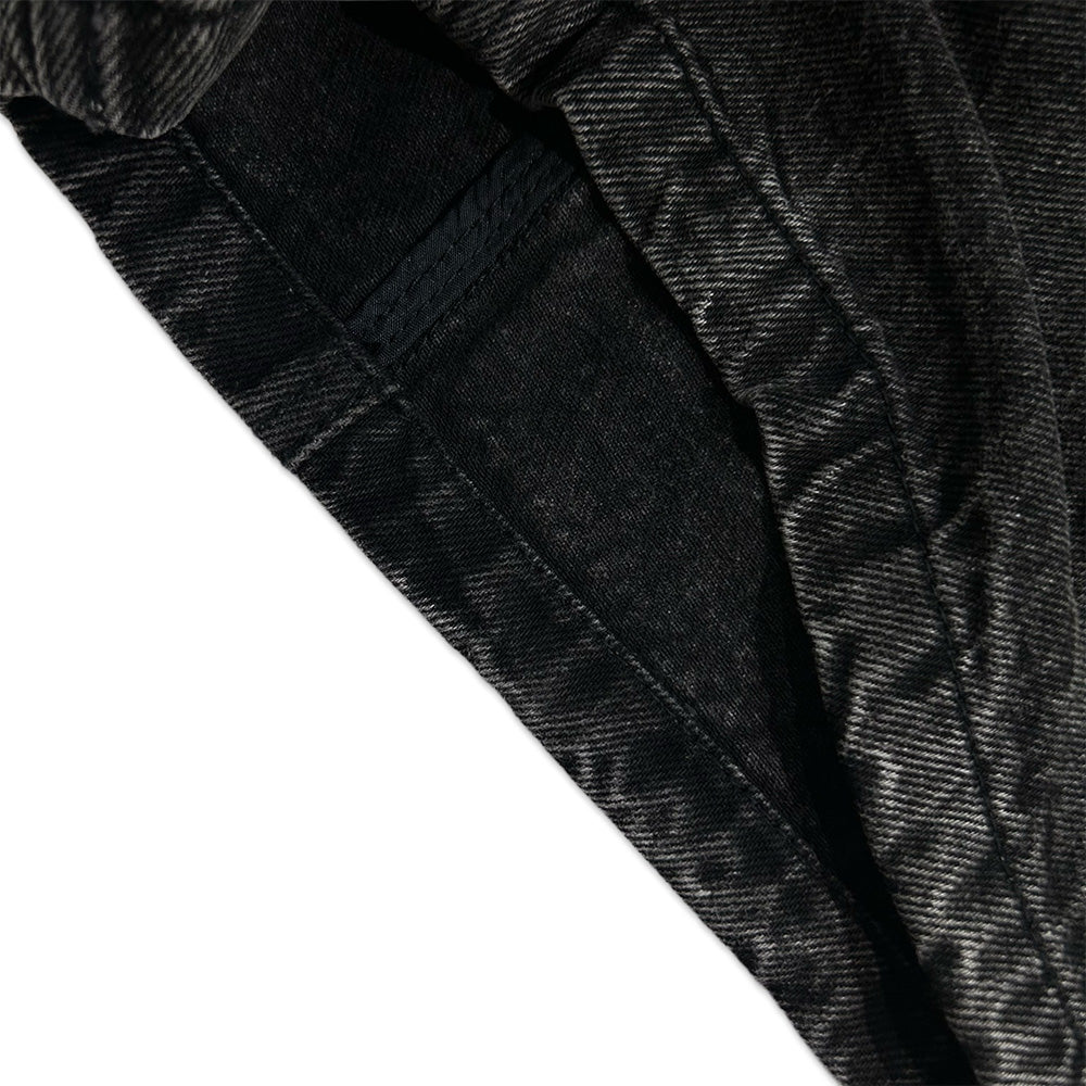 ＜/２Dark Gray Track Jeans