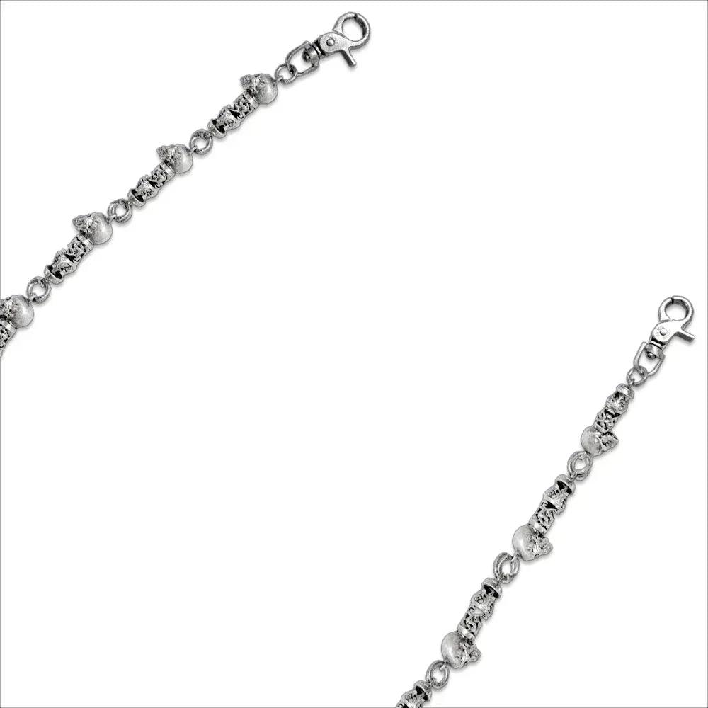 EMOstanceclub Product Page - Broken Skull 17 Link Chain - Silver