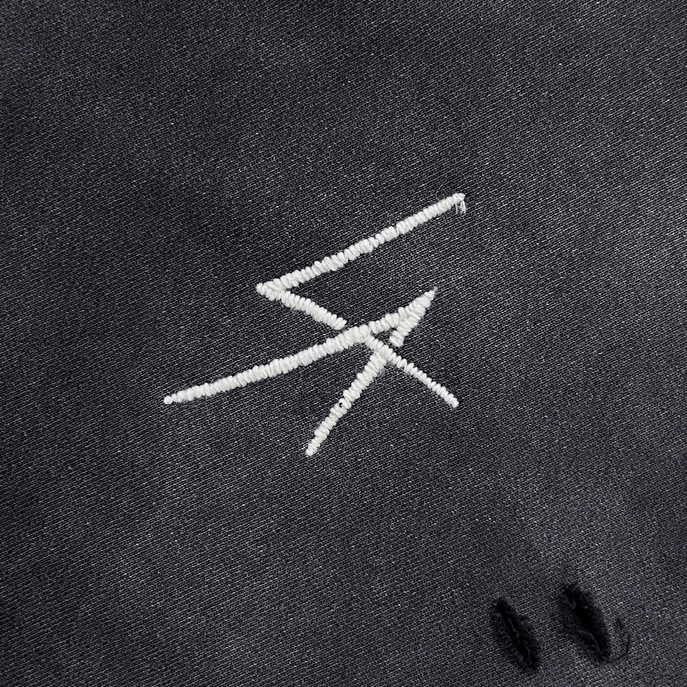 LA Slash Destroyed Hoodie