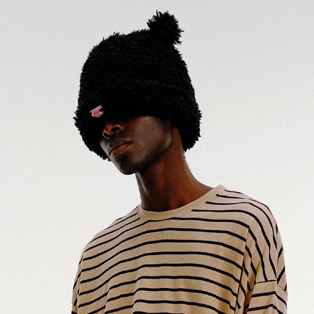 BASICKS(ベイシックス)商品ページ - Bear Beanie - Dark-Brown