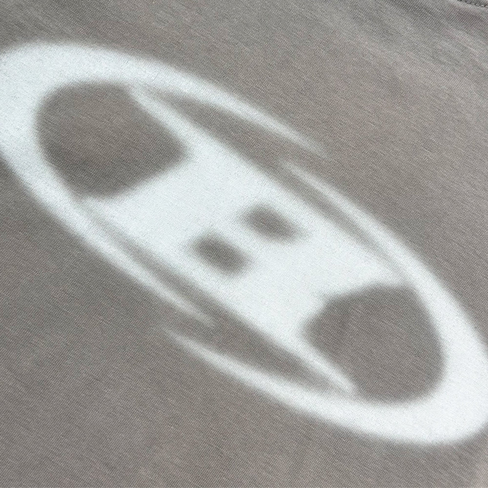 Blur B Logo Oversized T-Shirt