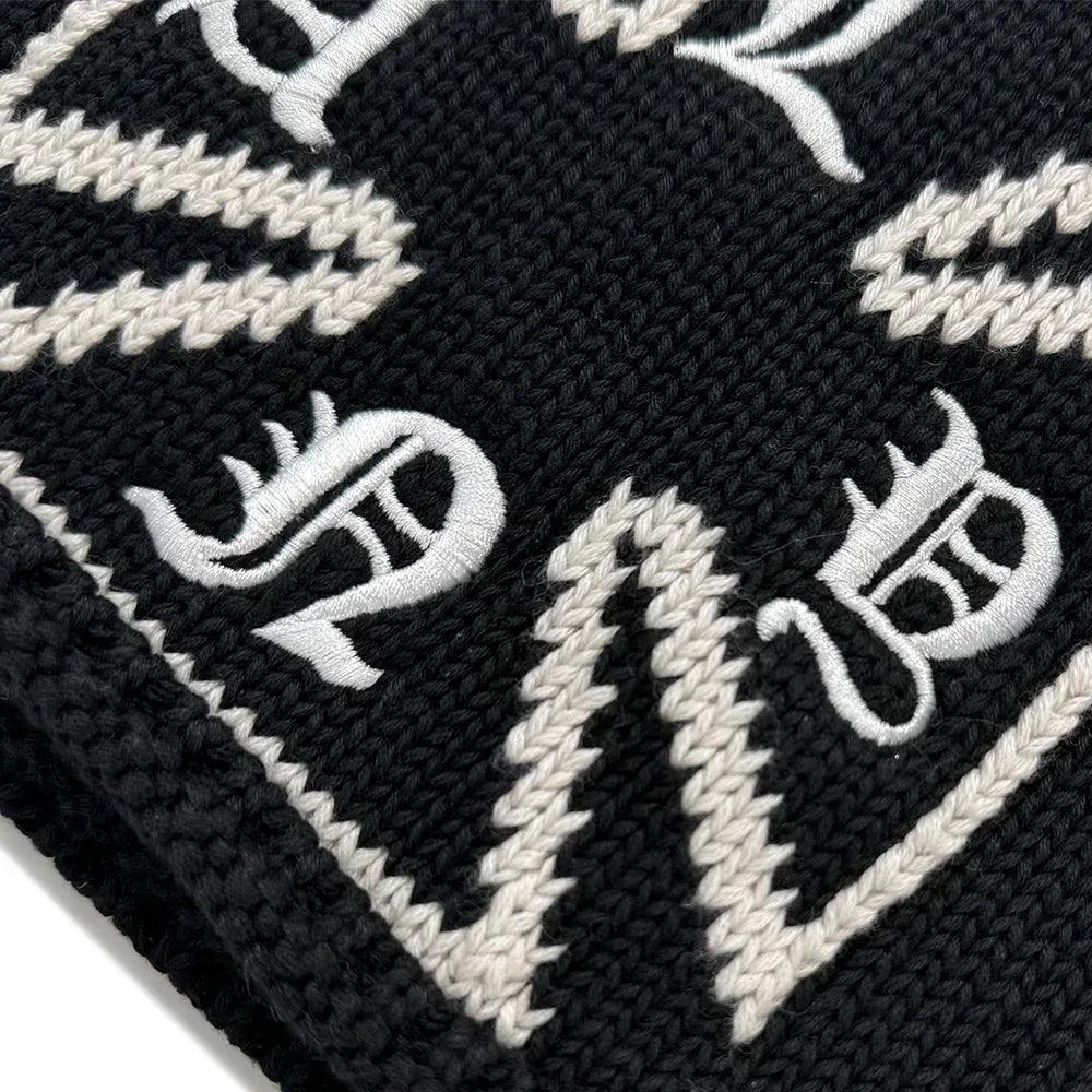 LAST NEST(ラストネスト)商品ページ - L.N.A.Y Cross Beanie - Black