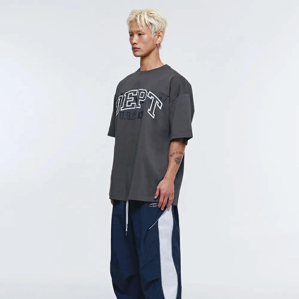 DEPT BACK CUTTING SEMI OVER FIT T-SHIRTS