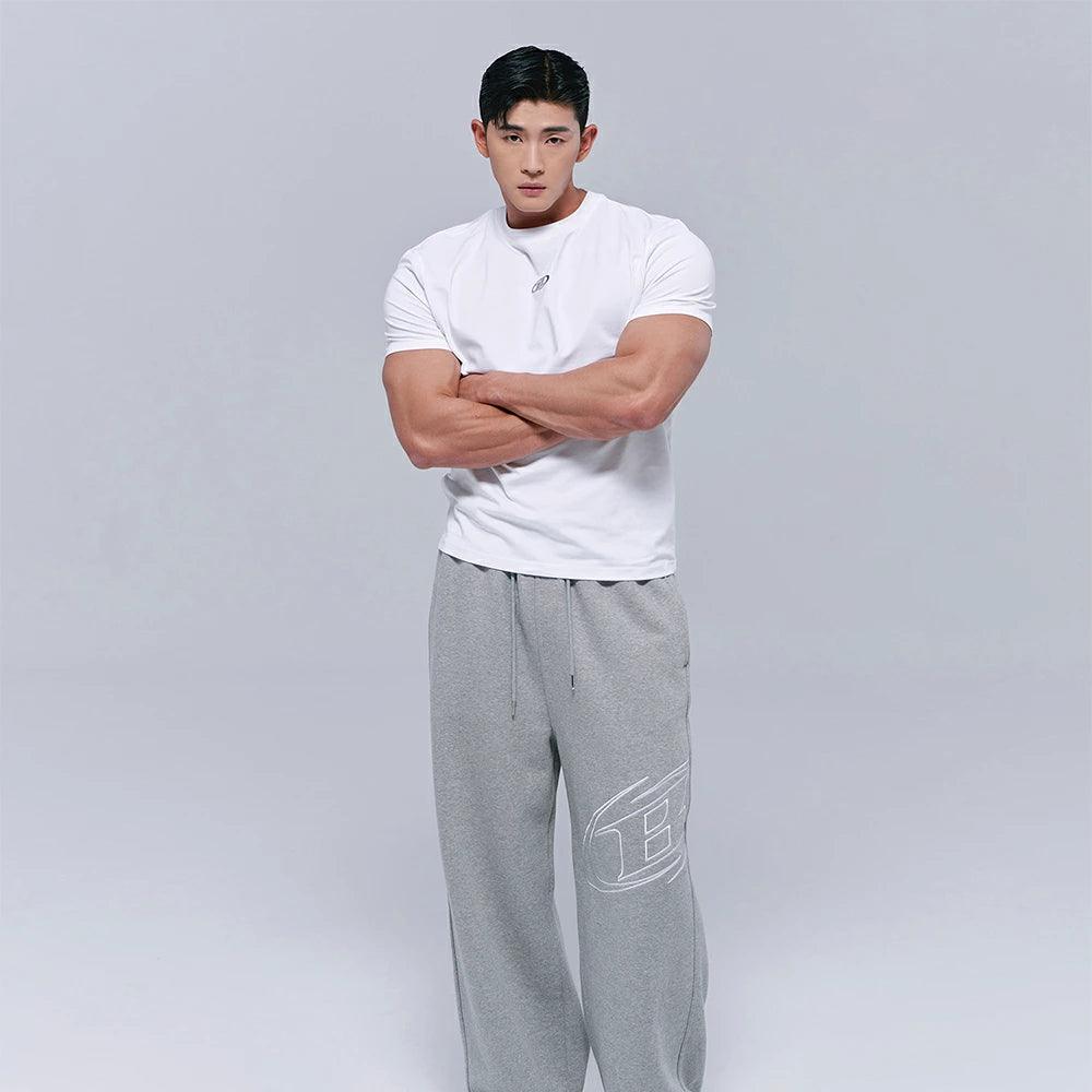 SILVER B LOGO MUSCLE FIT T-SHIRTS