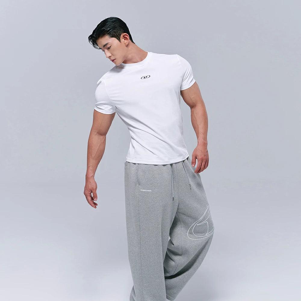 SILVER B LOGO MUSCLE FIT T-SHIRTS
