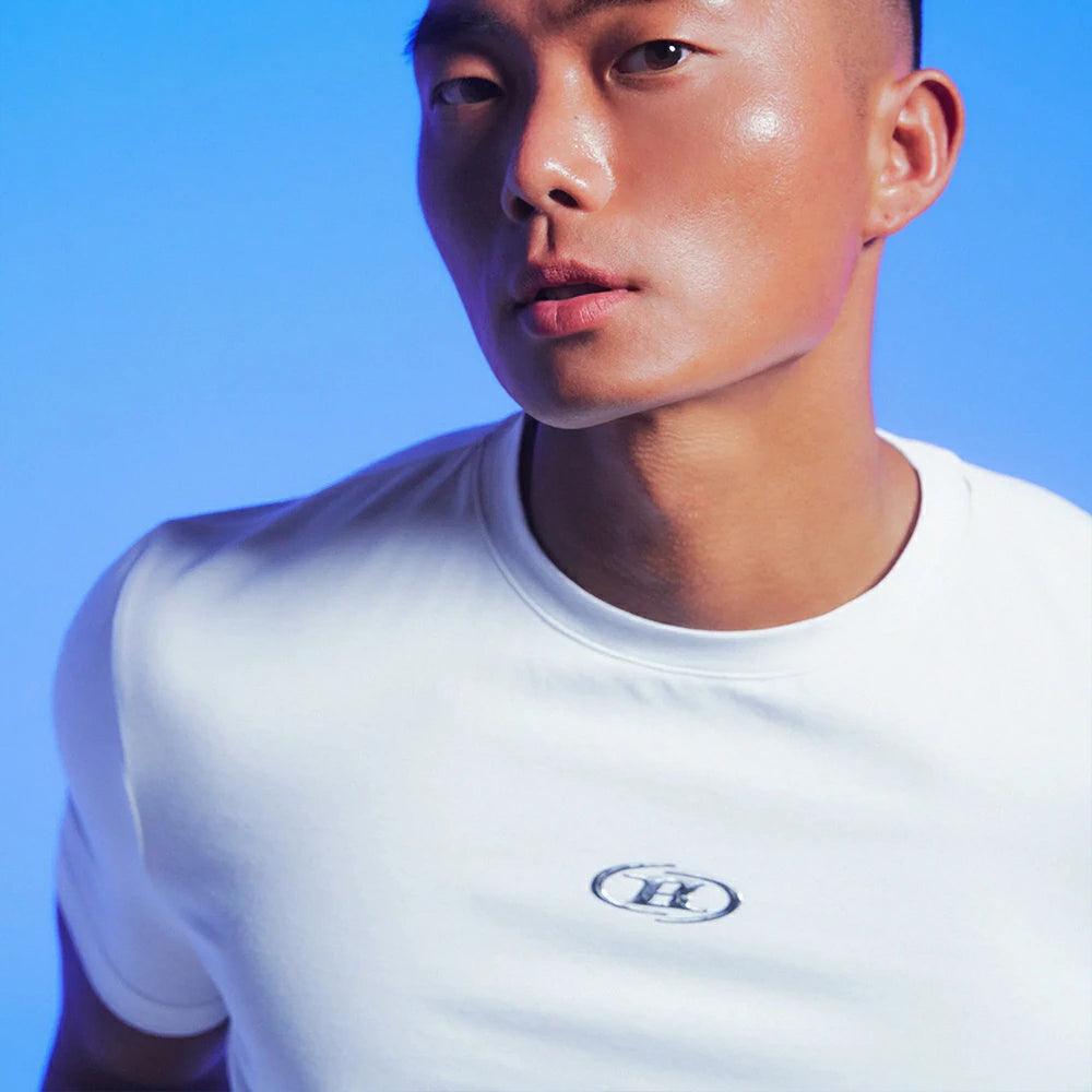 SILVER B LOGO MUSCLE FIT T-SHIRTS