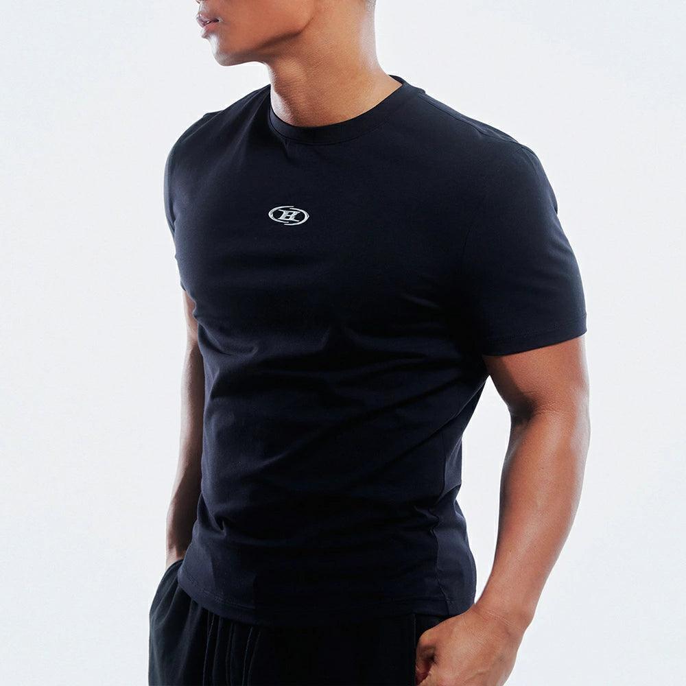 SILVER B LOGO MUSCLE FIT T-SHIRTS