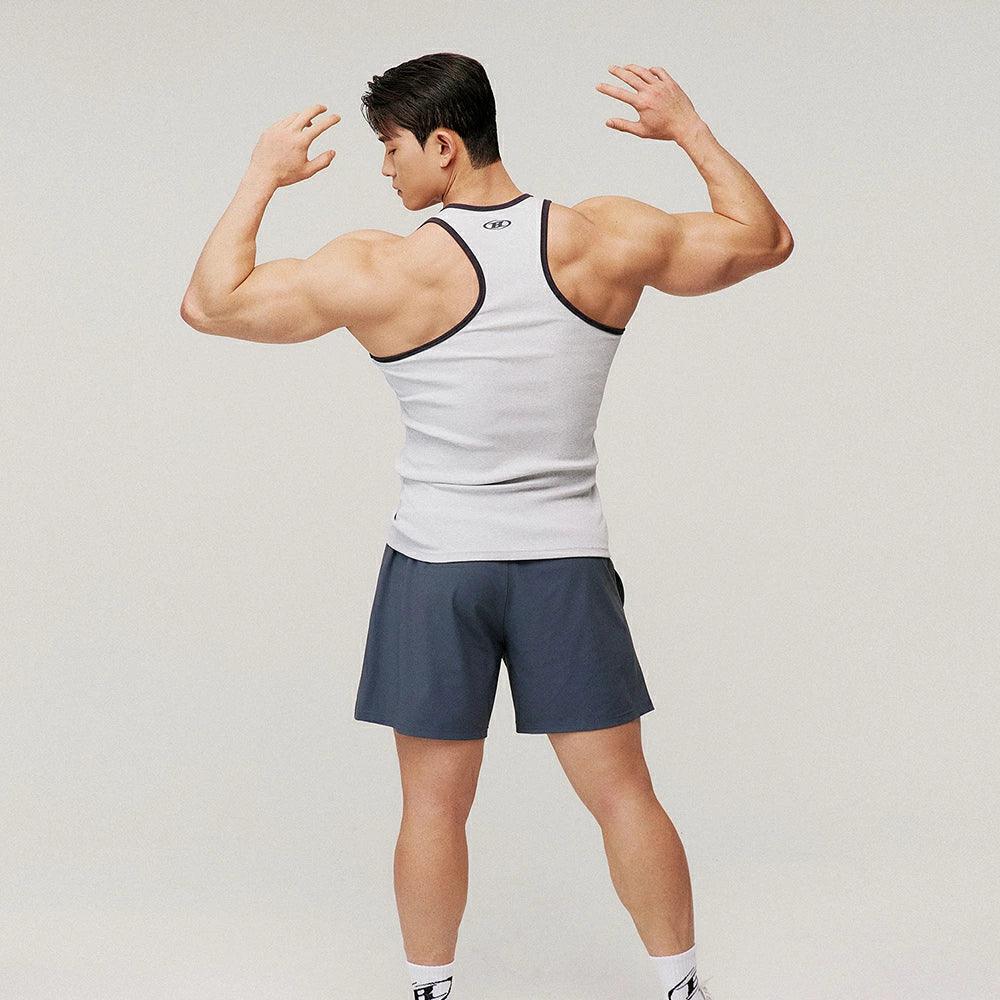 BRNT RIBBED SLEEVELESS
