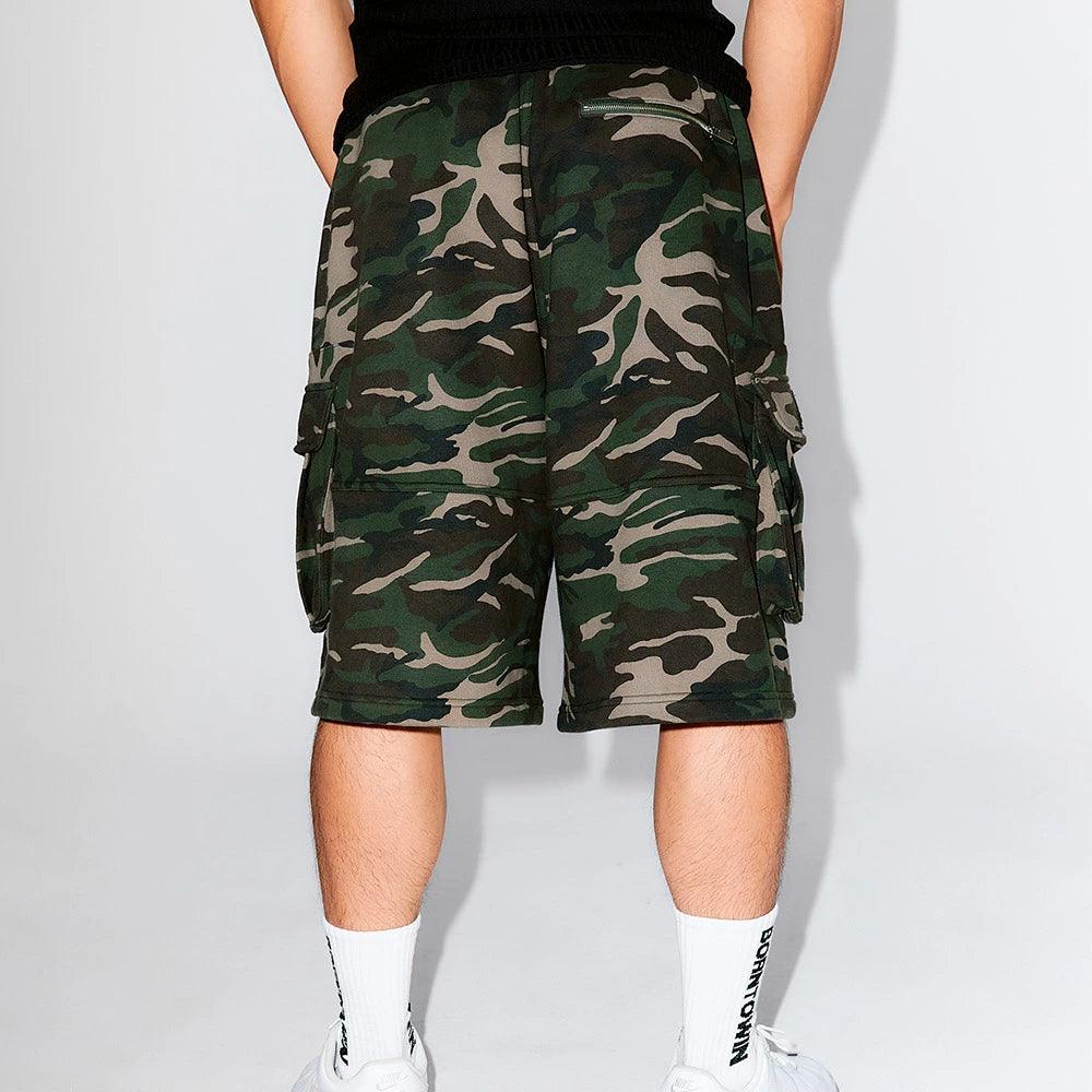WINNER CAMO CARGO BERMUDA PANTS
