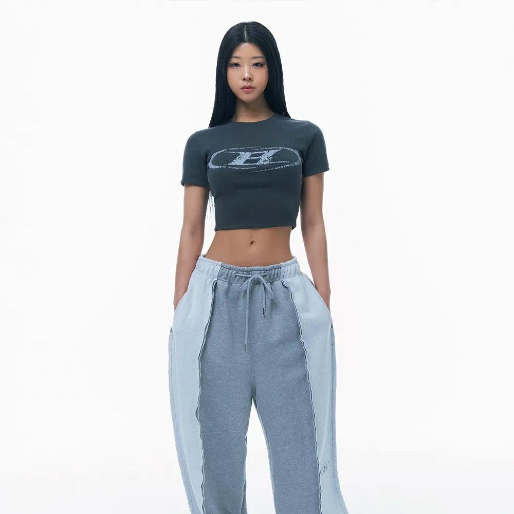 CRACK B PIGMENT CROP T-SHIRTS
