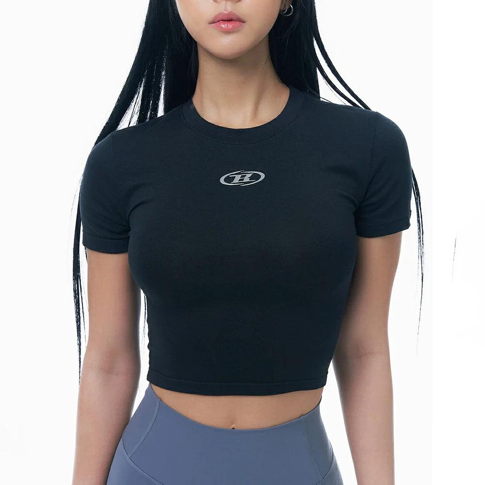 Silver B Modal Crop T-Shirts