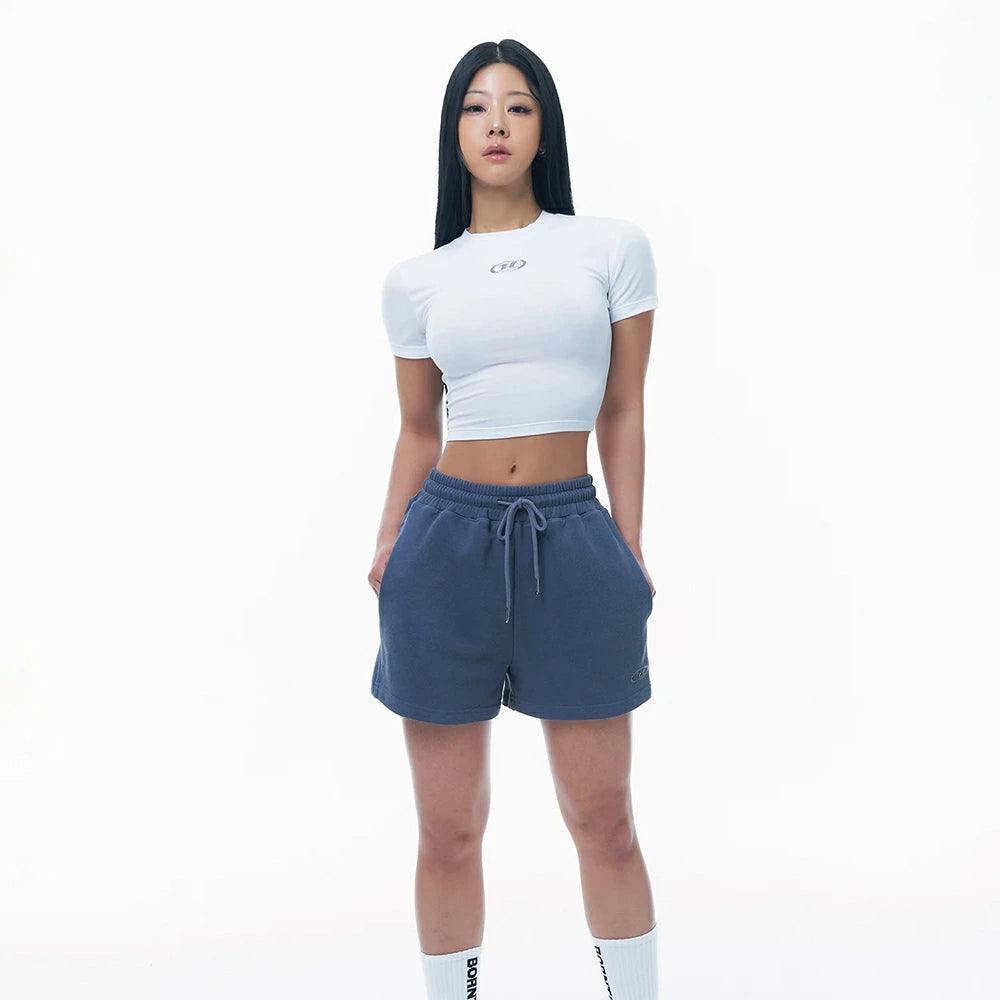 SILVER B MODAL CROP T-SHIRTS