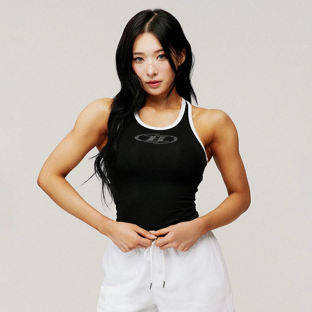 W SPARKLING B RACER BACK TOP