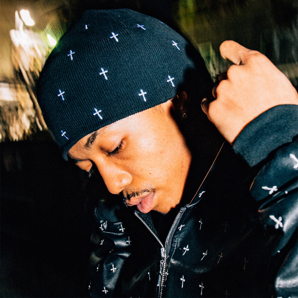 Allover Cross Beanie V2
