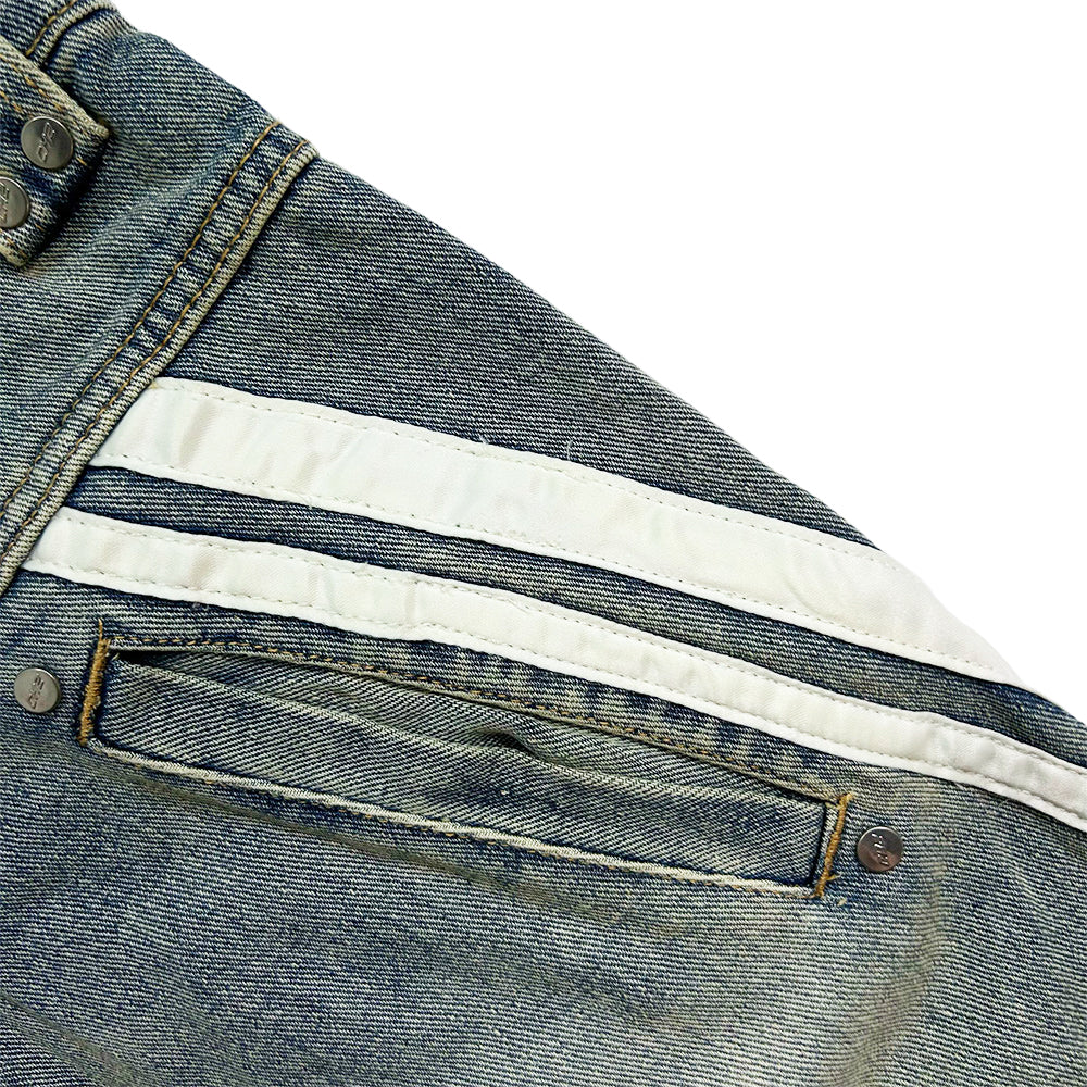 ＜/２ Blue Track Jeans