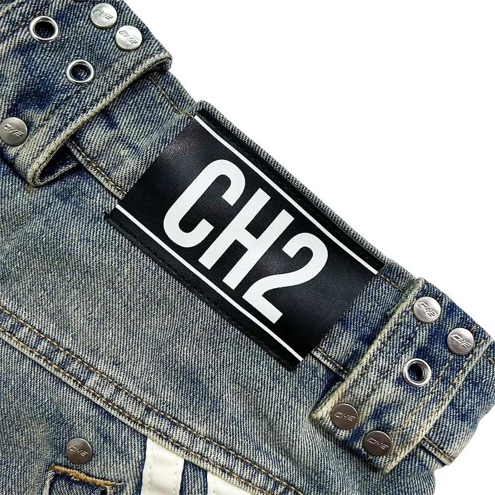 CH2 (シーエイチツー)商品ページ - ＜/2Blue Track Jeans - Black