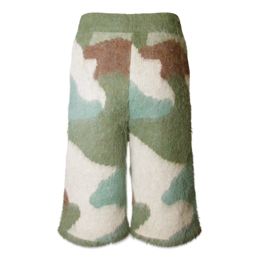 Mohair Camo Shorts